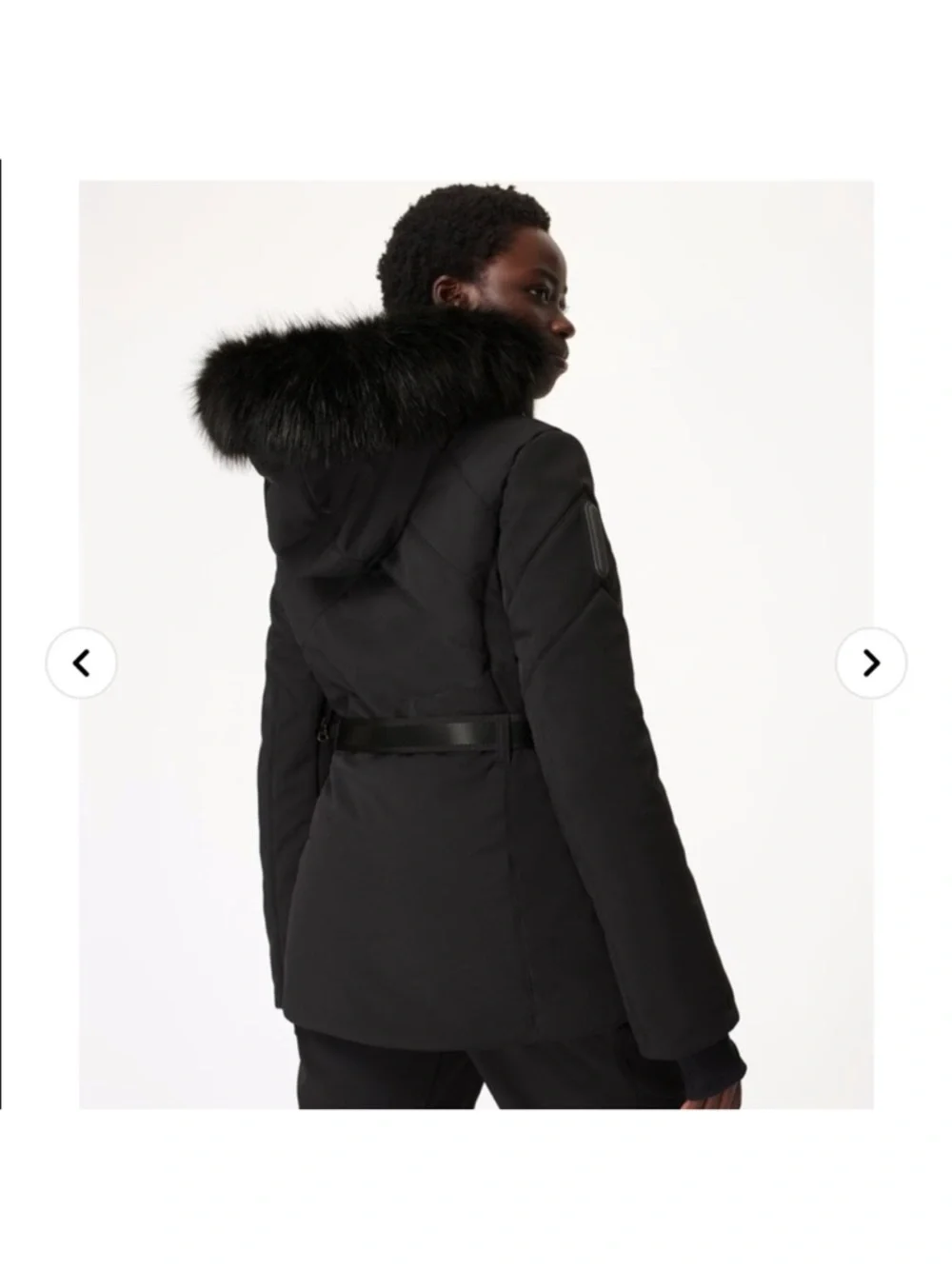 Sweaty Betty Black Belted Ski Jacket and Pants set - Picture 2 of 12
